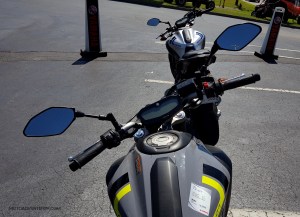 MotoADVR Yamaha FZ-07 Controls