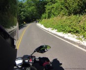 MotoADVR Yamaha FZ-07 downhill