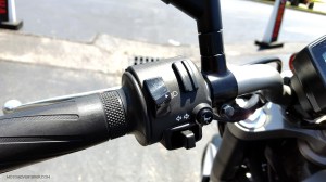 MotoADVR Yamaha FZ-07 Left Controls