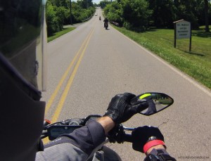 MotoADVR Yamaha FZ-07 mirror adjust