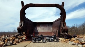 Big Muskie Bucket Triumph Scrambler MotoADVR