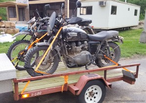 Triumph Scrambler Trailer MotoADVR