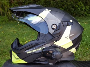 Scorpion Exo-AT950 Helmet Left Visor MotoADVR