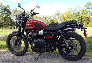 Triumph Street Scrambler Left MotoADVR