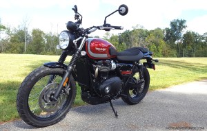 Triumph Street Scrambler LFS MotoADVR