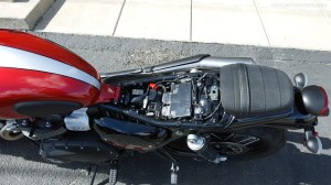 Triumph Street Scrambler Seat Removed MotoADVR