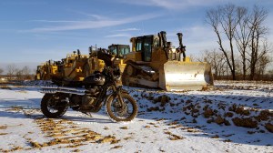 Triumph Scrambler Snow Bulldozer MotoADVR