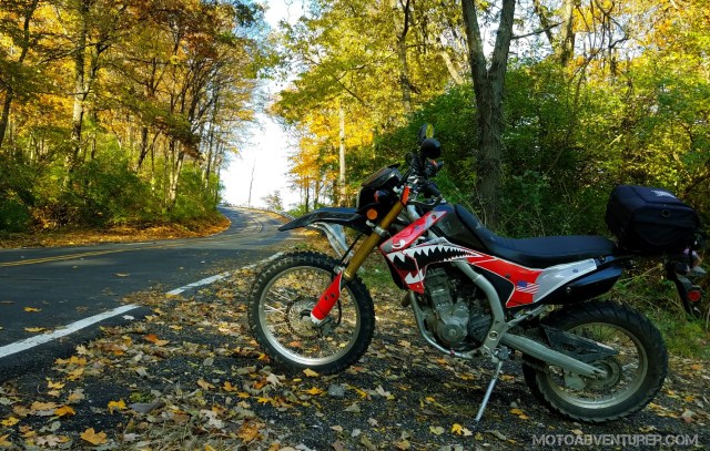 Honda CRF250L Fall Colors MotoADVR