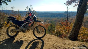 White Sulfur OHV Overlook CRF250L MotoADVR