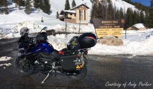 Triumph Explorer Continental Divide Andy Parker