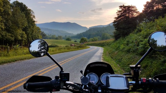 Stecoah Valley Sunset MotoADVR
