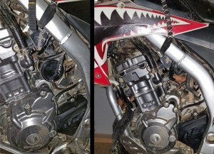 CRF250L Evap Canister Removal MotoADVR