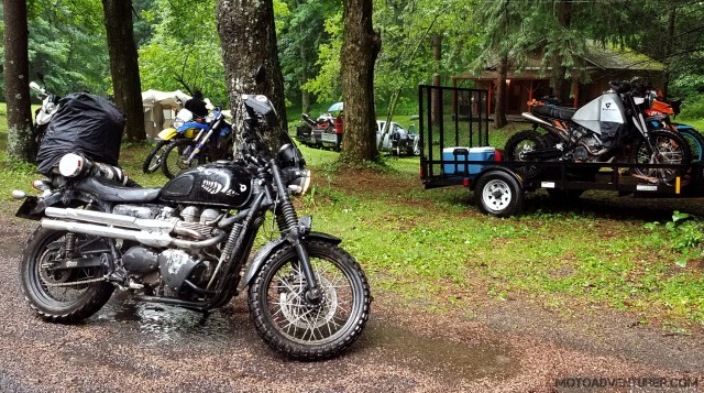 Rainy Ride Home MotoADVR