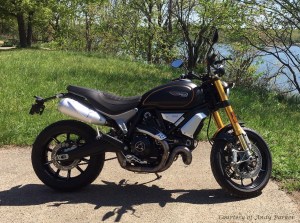 Ducati Scrambler 800 Cafe Racer Right Andy Parker