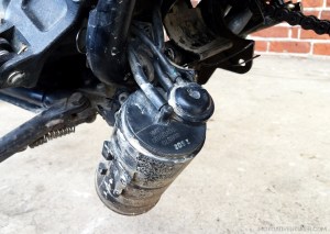 EVAP Delete Canister cut loose MotoADVR