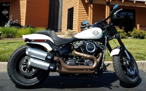 2018 Harley Davidson Fat Bob broadside MotoADVR