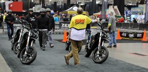 Cleveland IMS Discover The Ride Zero Parked MotoADVR