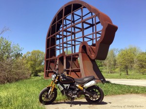 Ducati Scrambler 1100 Sport Left Andy Parker