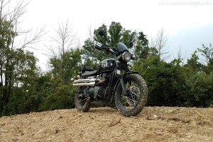 Triumph Scrambler Hill MotoADVR