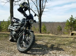 Avon Trekrider Triumph Scrambler Shawnee MotoADVR