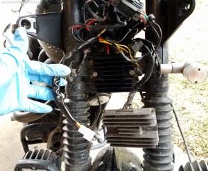 Mosfet Rectifier Installation Triumph Scrambler MotoADVR