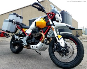 Moto Guzzi V85TT MotoADVR