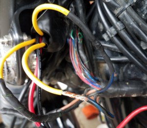 Scrambler Re-wire MotoADVR