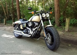 Dyna Fat Bob FR qtr MotoADVR