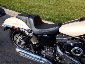 Dyna Fat Bob seat MotoADVR