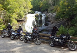 Bald River Falls Bikes Dragon Raid MotoADVR